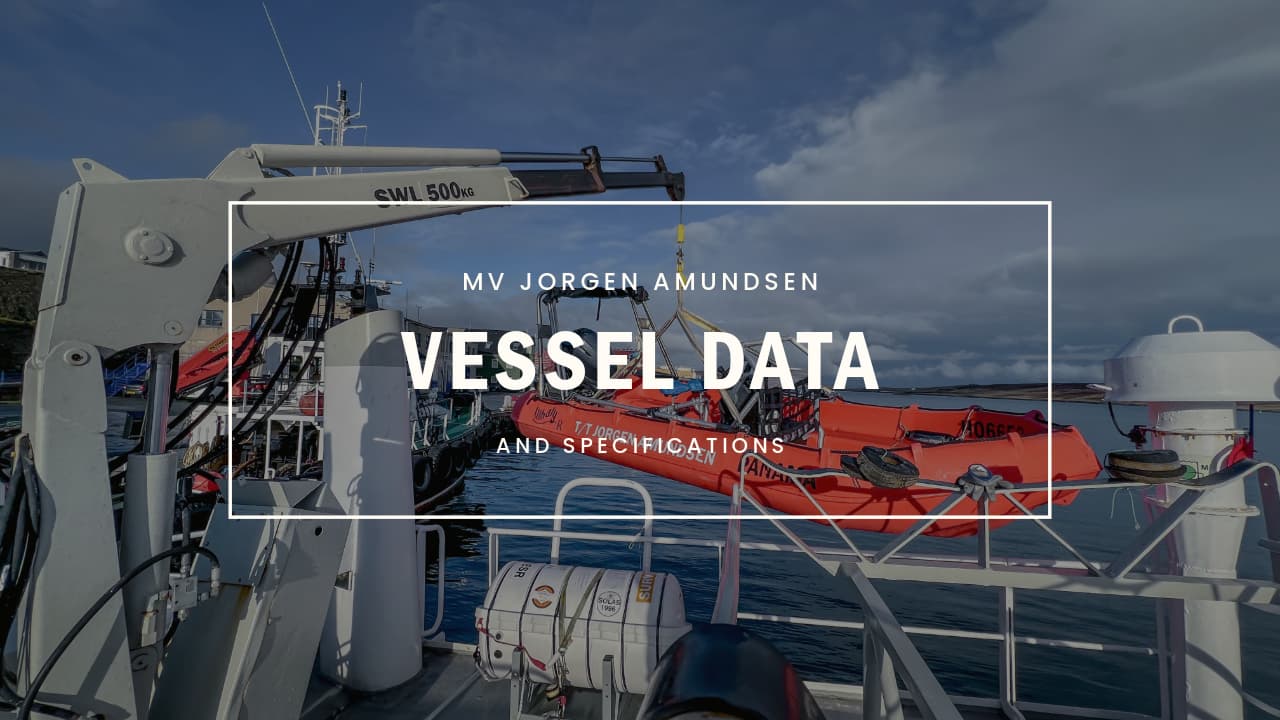 MV Jorgen Amundsen | Vessel Data, Specifications and Onboard Facilities