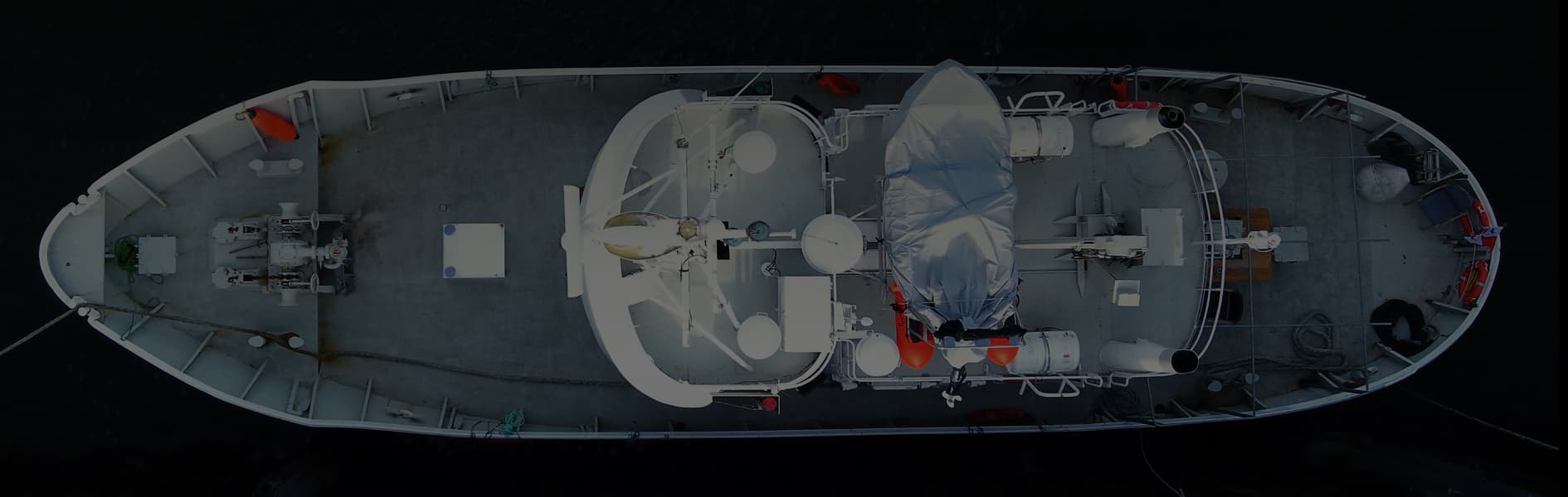 Top down image of MV Jorgen Amundsen