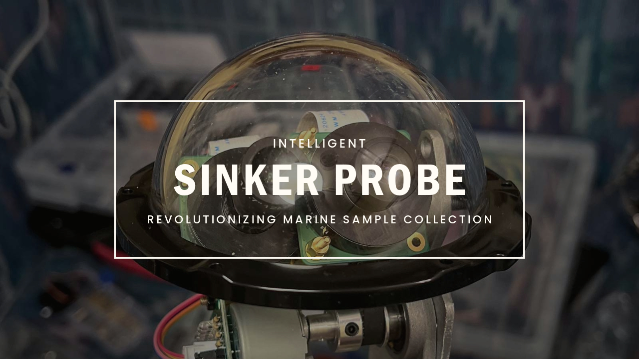 Sinker probe: AI enabled monitoring, seabed sediment and water samples